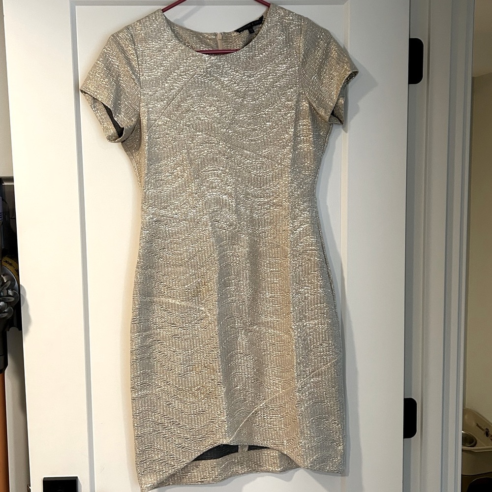 Gold Felicity and Coco dress